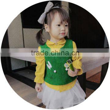 S17664A Lovely Girls Fashion Boutique Clothing Children Clothes Sets photo-2