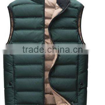 2016 Man Winter Down Vest With Factory Price