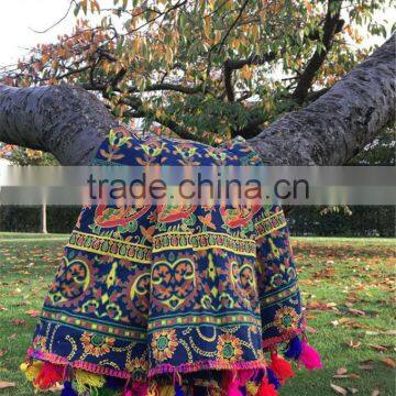 Alson Drop Shipping Indian Mandala Round Roundie Beach Throw Tapestry Hippy Boho Gypsy Cotton Tablecloth Beach Towel photo-4