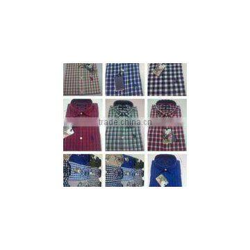 Mens Shirts Yarn Dyed
