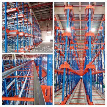 Индустриальная радиоуправляемая палетная шаттловая стеллажная система для хранения в холодильных складах продуктов питания и мороженого морепродукта photo-3