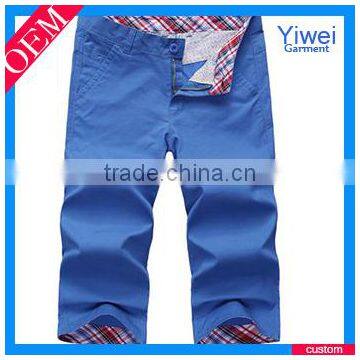 custom men short capri pants