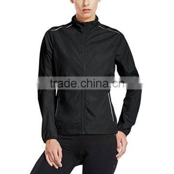 Good quality wholesale water resistant windproof women cycling jacket