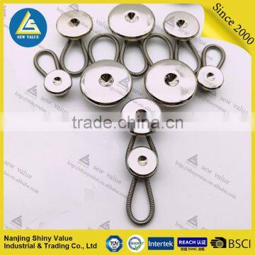 Widely Used Type Metal Buttons Extenders in High Tension With Strong Spring and Pit on the Surface photo-5