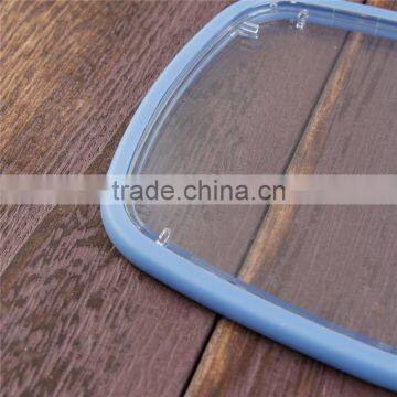 New Design Transparent&Blue Horizontal ID Card Holders photo-2