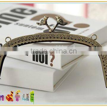 Wholesale Bird Head Kiss Lock Handicraft Supplies Metal Purse Frames photo-4