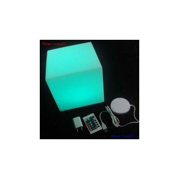 Illuminated Led Cube Chair Outdoor Light of Mini photo-2