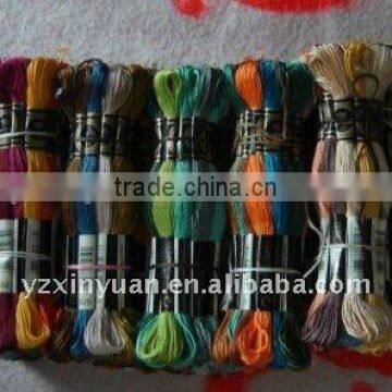 Similar DMC thread,Cross stitch floss,8m skeins, Cotton skeins.hand knitting thread.014-01