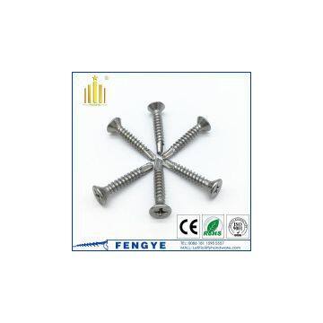 countersunk head self drilling screw stainless steel