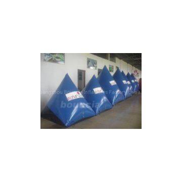 Blue 0.6mm/0.9mm Durable Inflatable Paintball Bunker BUN02