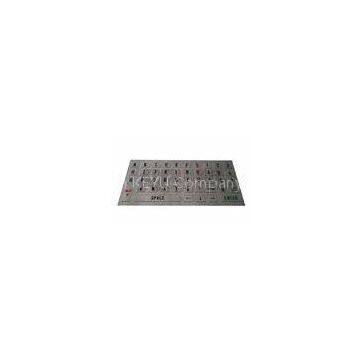 45 Key Industrial Metal Keyboard With Numeric Keypad , Rugged Kiosk Keyboard
