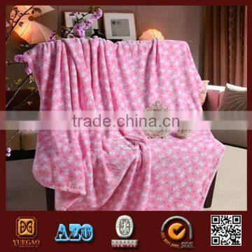 Super soft polyester hospital flannel blanket