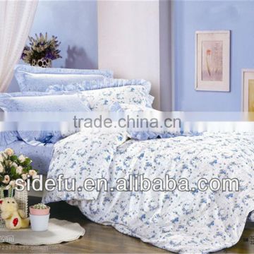 Cotton Bedding Set (SDF-2013NF012-3224-Blue)