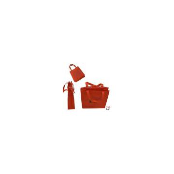 Orange Non woven bag with high quality