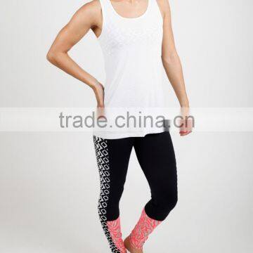 Women's Custom Heather White Singlet,Women Tank Top, Fitness Top photo-2