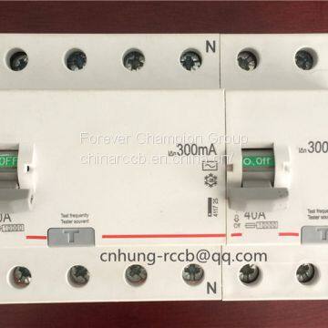 Legrand type residual current device