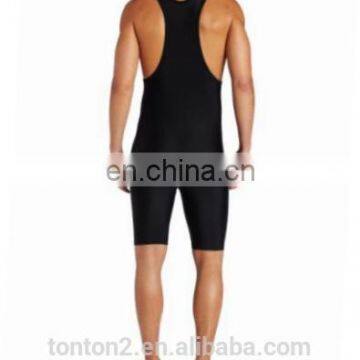 Custom Sublimated High Stretch Lycra Fabric Wrestling Singlet