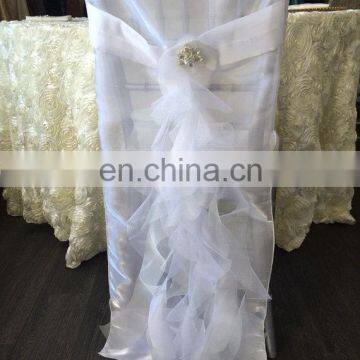 Charming Banquet Wedding Organza Sash photo-2