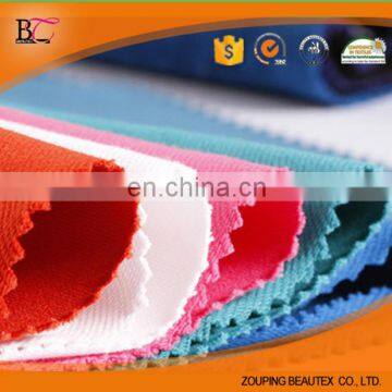 Different colors stretch denim fabric for lady jeans