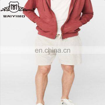 2017 Fashion Personal Custom White Loose Running Beach Men Shorts