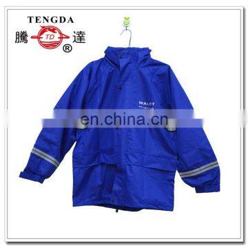 reflectorized nylon rainsuits for scooder