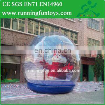 Outdoor Snow Globe Inflatable Decorations, Christmas Inflatable Photo Snow Globes