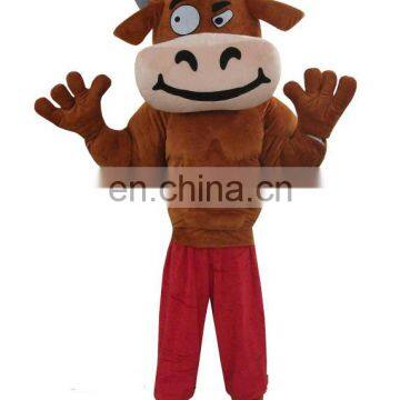 High Quality Benny the Bull Mascot Costume , Sport Mascot Costumes for Adults