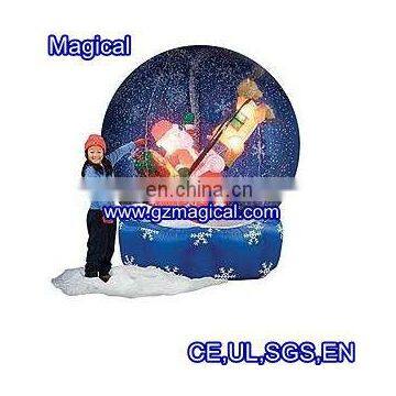 Christmas Inflatable LED Snow Globe