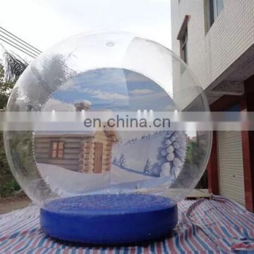 Cheap Inflatable Snow Globe for Photos