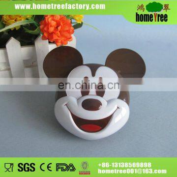 Mickey Mouse plastic contact lens case