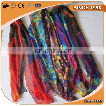 Top Designer Custom Lady Neckerchief Cheap Printed Lady Silk Scarf