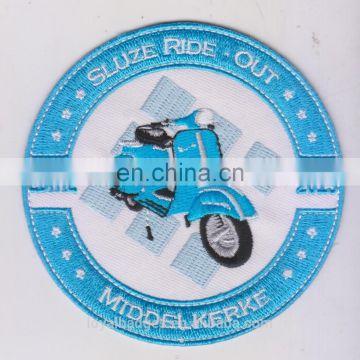 Custom made car club embroidery patches