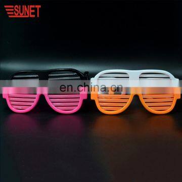 2018 SUNJET China New Design New Product Party Supplies Decoration Most Popular Music Sound Activated Led Flashing Glasses