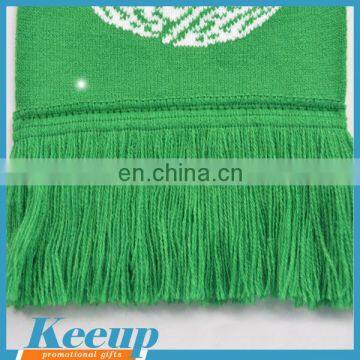 Soccer Teams Fans Scarf 2016 World Cup Knitting Jacquard Football Scarf Different Designs