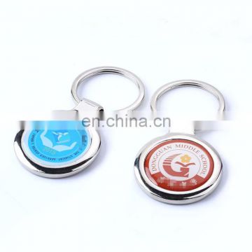 Shenzhen arts and crafts custom round keychain