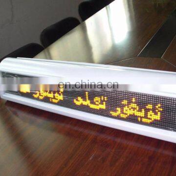 Factory Hot Sale High Brightness Outdoor Use Waterproof Taxi Top Led Display photo-6