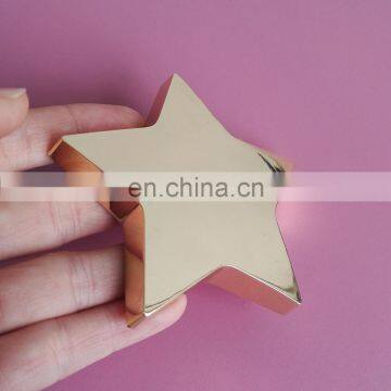 New Golden Star Paper Weight Office Decoration Gifts