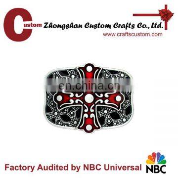 Belt Buckle Wholesaler Custom Metal Die Casting Gold Plated Belt Buckle photo-5