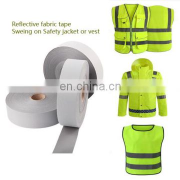 Silver Reflective tape for sewing on the Safety clothing