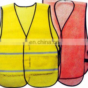 High Visibility Green Safety Vest With Reflective Safety Vest Roadway HI Viz Cheaping Hot Sale photo-4