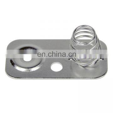 Remote control nickel plate spring metal aa battery contact