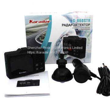 Russian speed camera car radar detector 860str