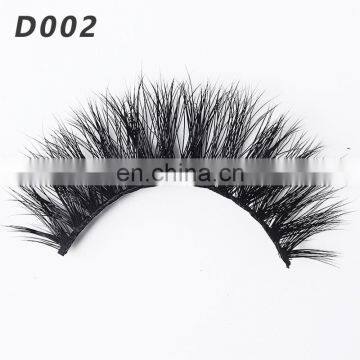 D002 New Fashion Luxury 3D Volume Real Mink Fur Eyelash 100% Real Mink Fur Eye Lashes photo-3