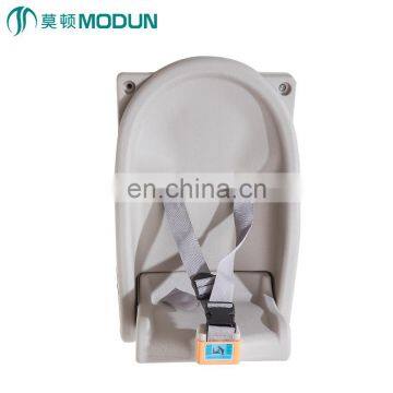 pe fold plastic baby high chair commercial eco-friendly bathroom protect  kid child baby sitting chair