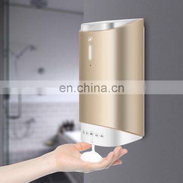 Wall hanging auto foam hands free soap dispenser