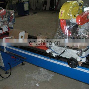 UPVC window machine Double head cutting saw for PVC windows