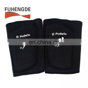 Latest Designs Sporting Band Logo Embroidery Elastic Leg Strap Wrap With Iron Protection photo-2