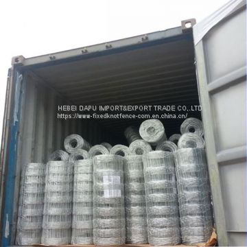 factory supply high tensile fixed knot deer woven wire fence