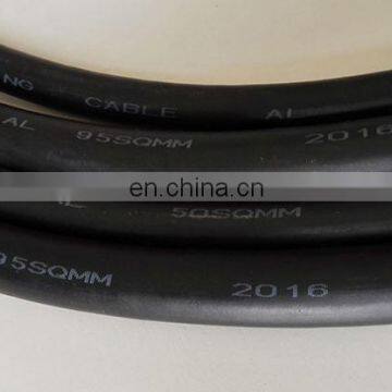 Black Color Aluminum Rubber Welding Cable photo-2