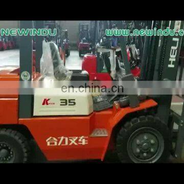 HELI 3500kg Diesel Forklift Trucks CPCD35 Manual hand Stacker